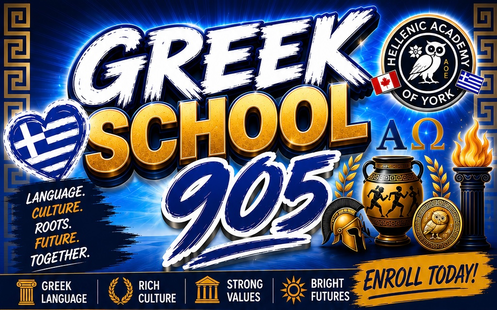 Greek School 905 - Enroll Today